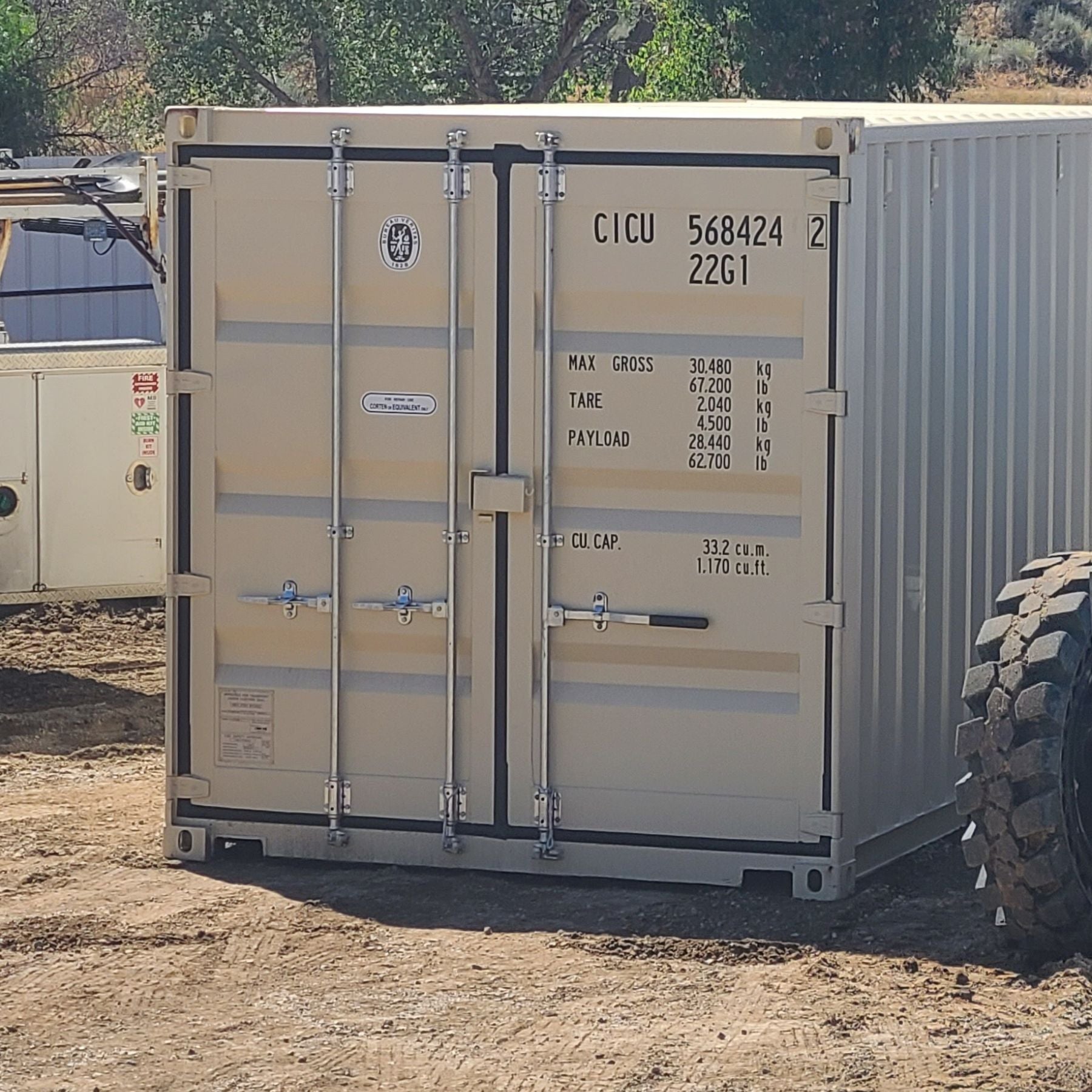 Shipping Container For Barn & Tack Storage - 0