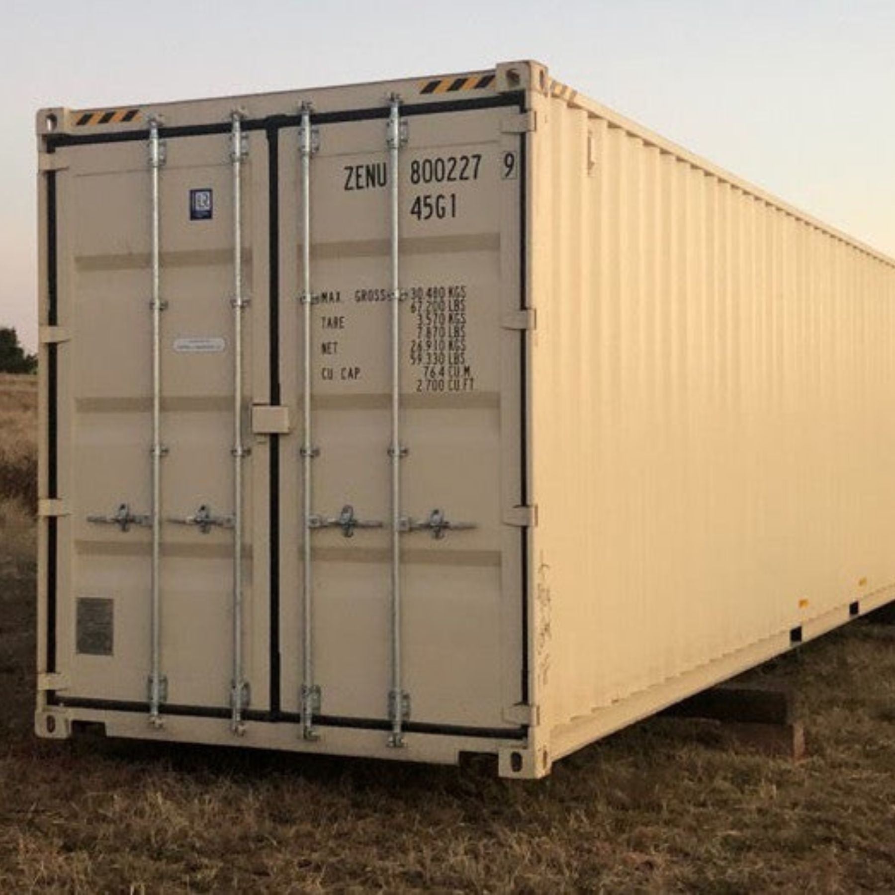 Shipping Container For Barn & Tack Storage | Solavera Farm and Ranch