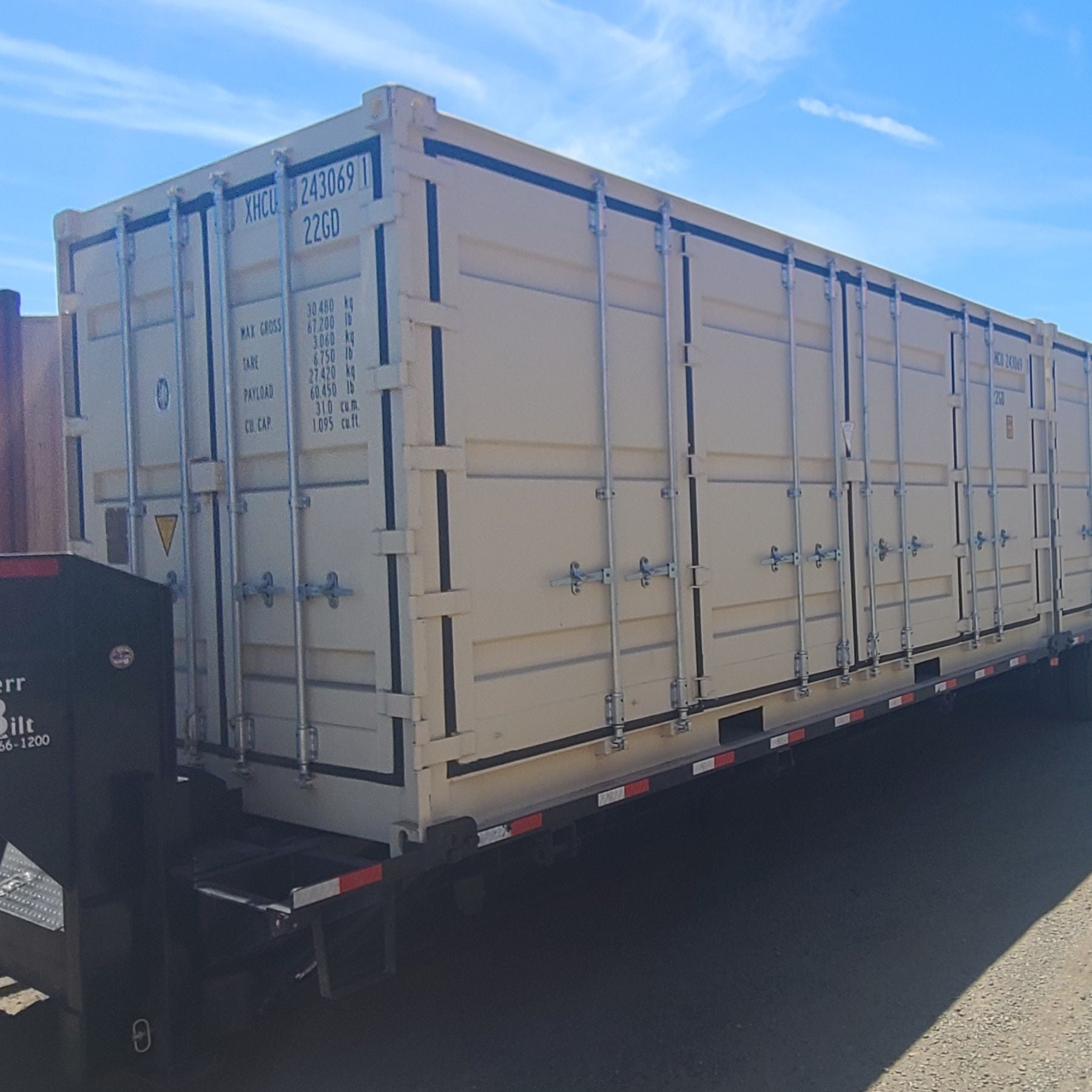 Shipping Container For Barn & Tack Storage