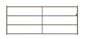 Standard Arena Swing Gate 4 Ft X 10 Ft (4 Rail)